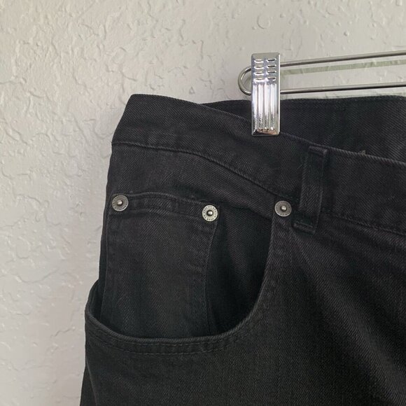 Lauren Ralph Lauren Classic Straight Jeans Womens 18 W Plus Black Higher Rise - Picture 6 of 11